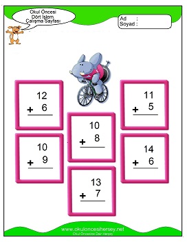 İşlemler yaprak test